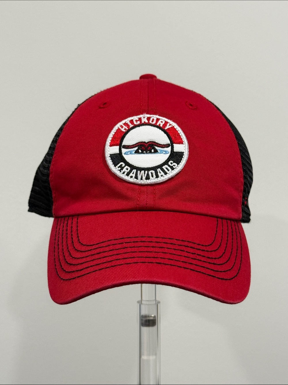 '47 Brand Minor League Baseball Hickory Crawdads Red/Black Trucker Hat OSFA